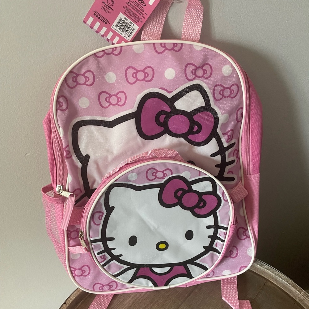 Hello Kitty Backpack with Lunch Bag